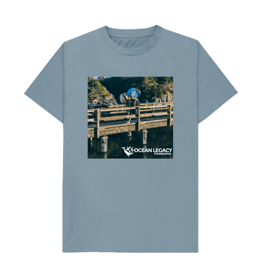 Stone Blue The Bridge Man T-Shirt Men's