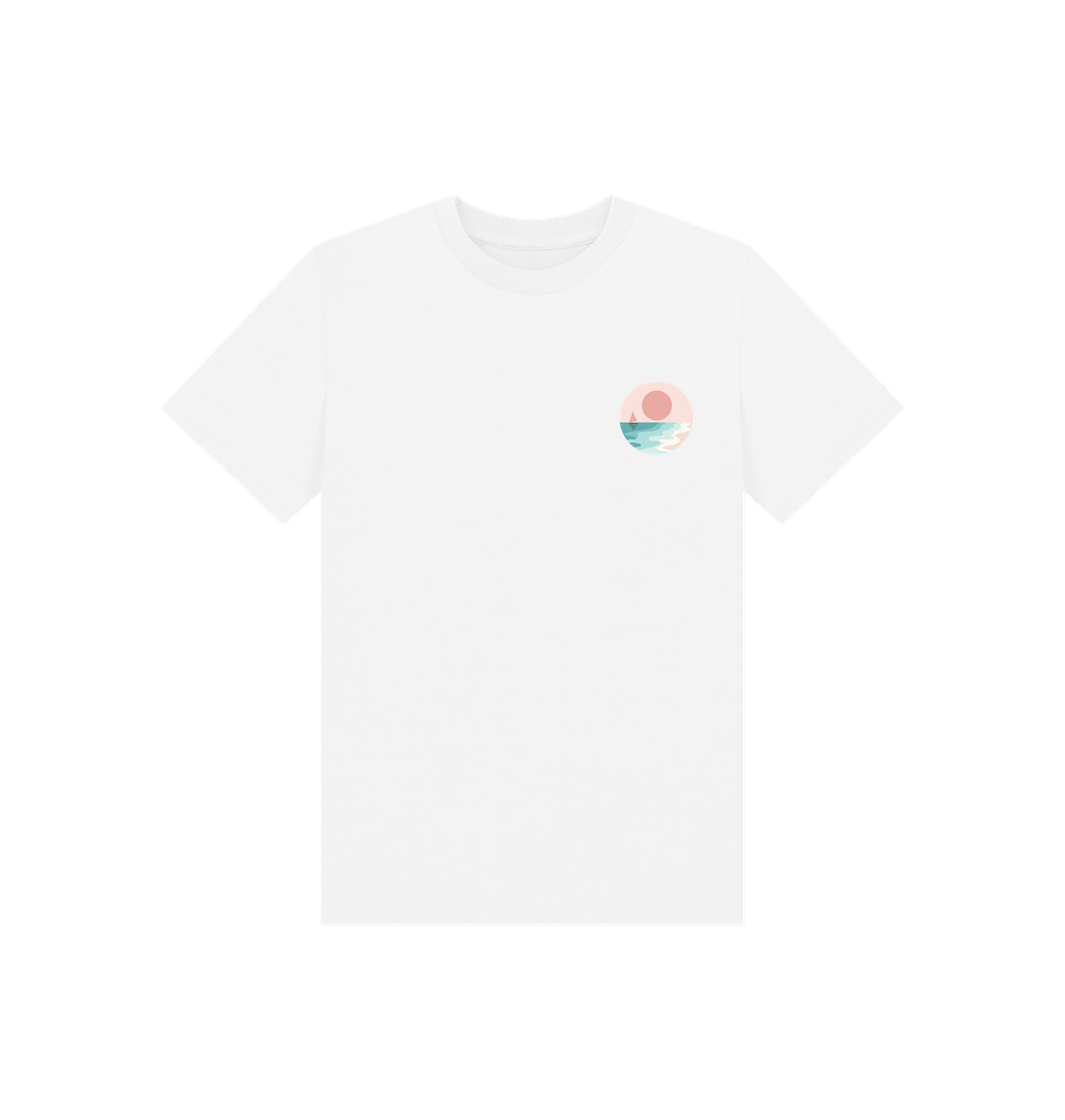 White World Beach Day - Kid's T-Shirt