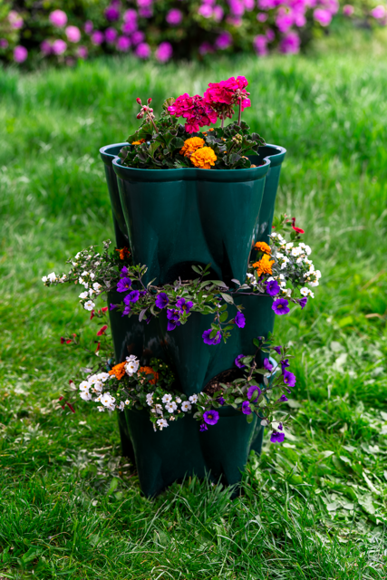 Growing Tower (3-piece set)- 100% Recycled Ocean Plastic