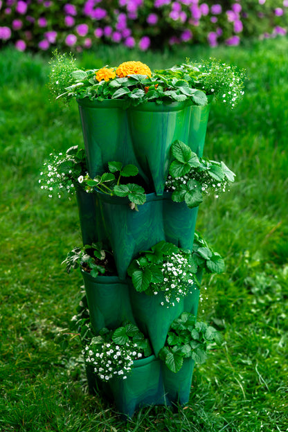 Growing Tower (3-piece set)- 100% Recycled Ocean Plastic