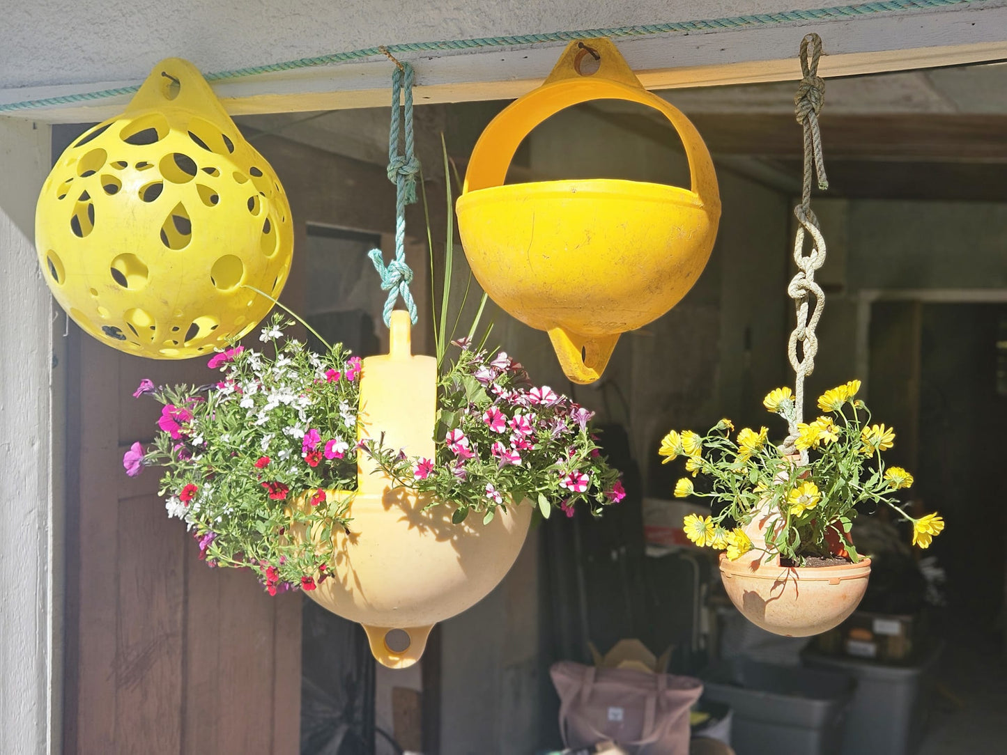 ocean plastic plant pots Hanging Garden Planter Pots
