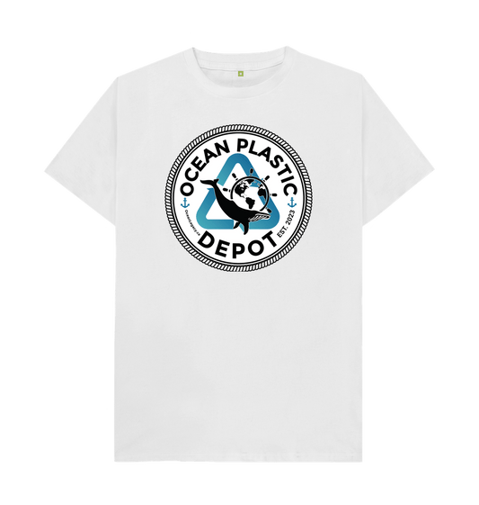 White Ocean Plastic Depot Men's T-Shirt